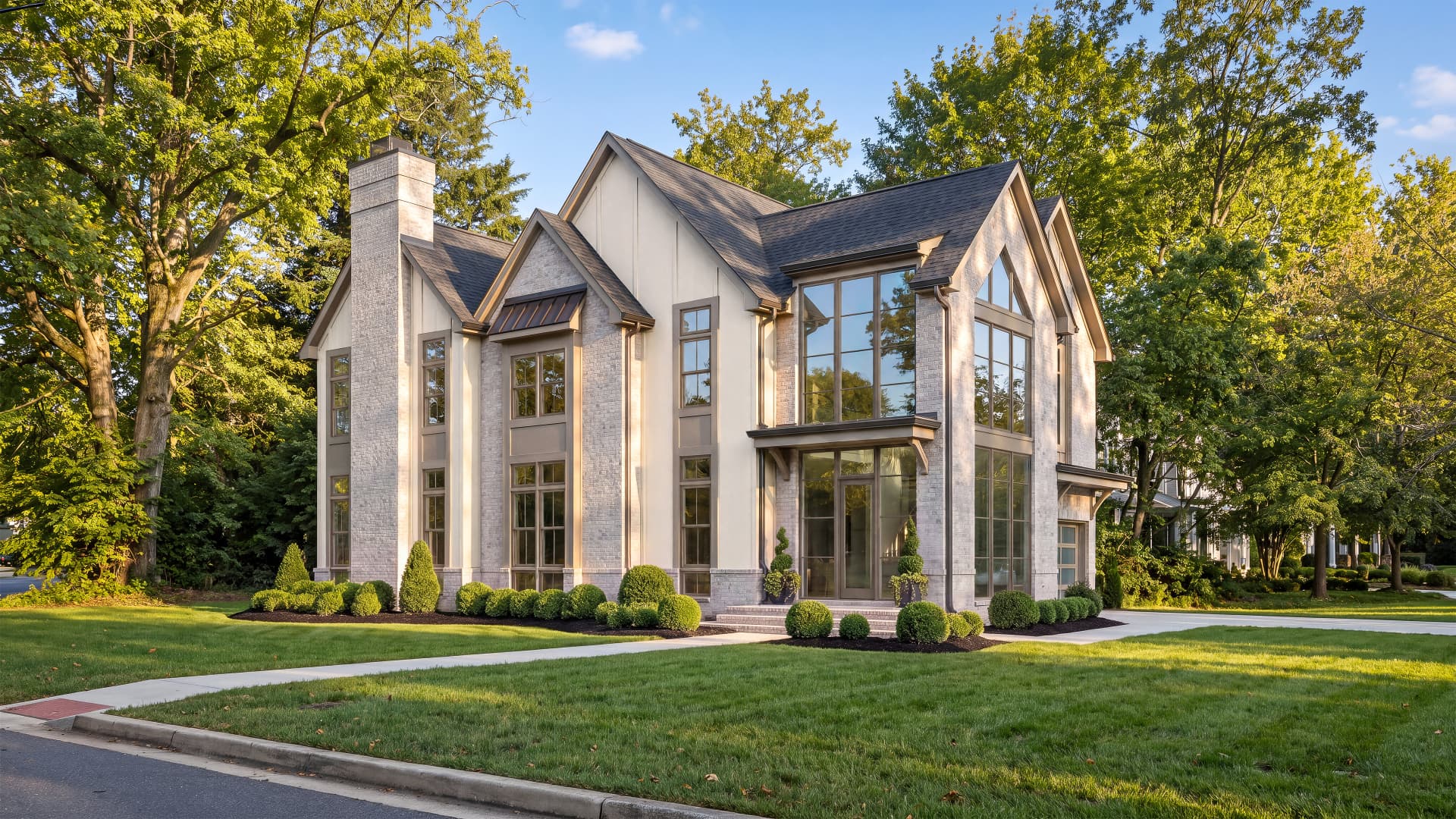 Exterior rendering of 5401 Moorland Lane, Bethesda, Maryland