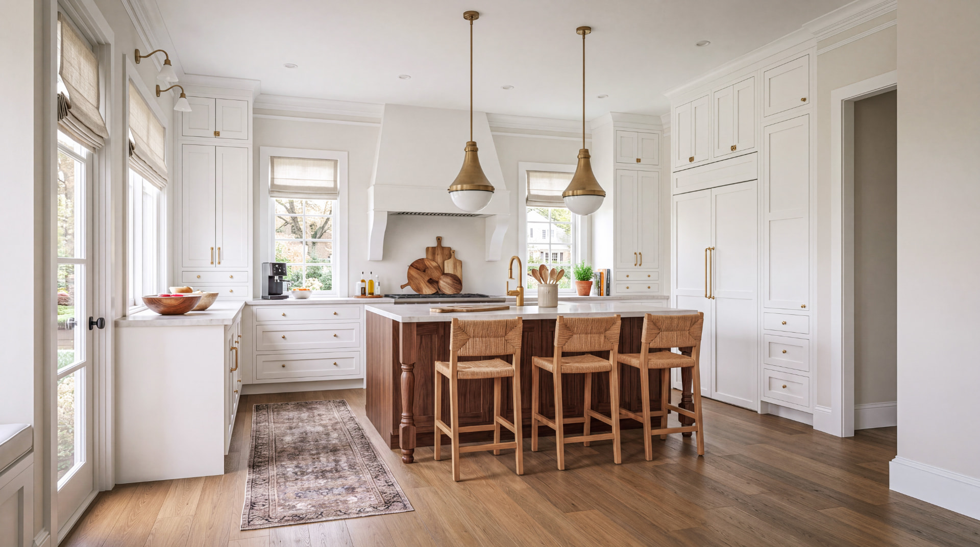Kitchen rendering, 5401 Moorland Lane